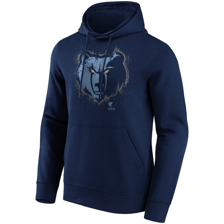 NBA Fanatics Memphis Grizzlies Pullover Hoodie Navy - Long Sleeve 12088158