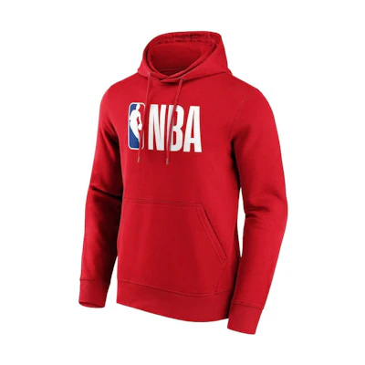 NBA Fanatics New Orleans Pelicans Logo Pullover Hoodie Men’s Red 12088892