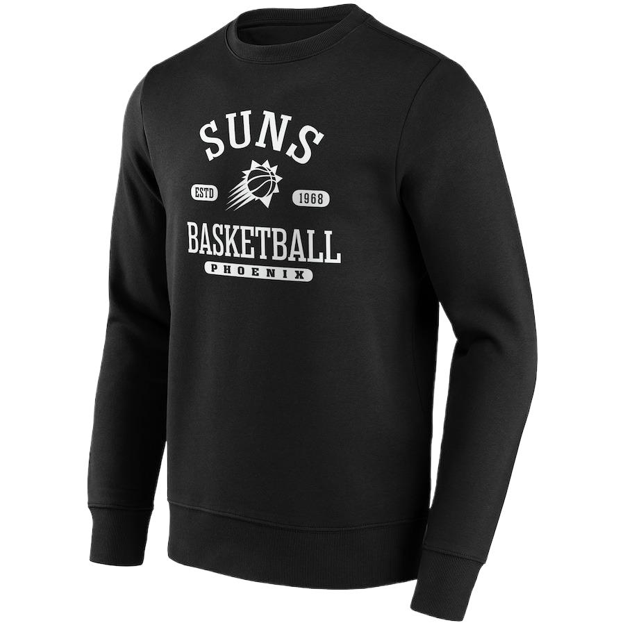 NBA Fanatics Phoenix Suns Calling Plays Crewneck Sweatshirt Black () 13340883