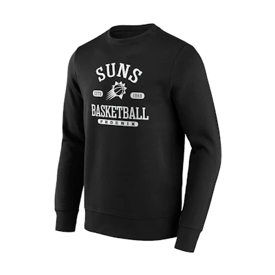 NBA Fanatics Phoenix Suns Calling Plays Crewneck Sweatshirt Black () 13340883