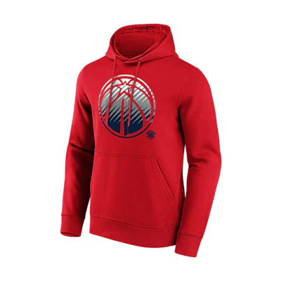 NBA Fanatics Washington Wizards Red Hoodie Casual Fashion Long Sleeve 12085531