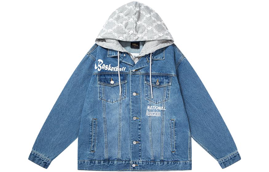 NBA Giannis Casual Detachable Hood Loose Jacket Unisex N223DJ805C