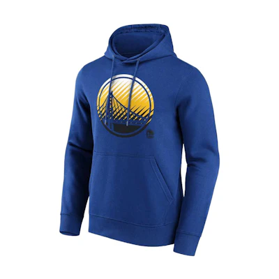NBA Golden State Warriors Fade Hoodie Blue Casual Comfort Long Sleeve 12085015