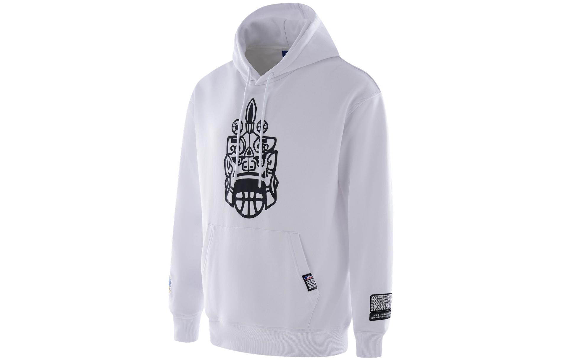 NBA Golden State Warriors Fortress Series White Hoodie Long Sleeve Casual APHOD00007GSW21