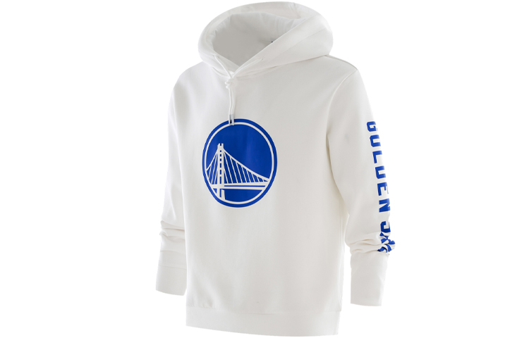 NBA Golden State Warriors Letter Print Hoodie Unisex White FCAPHO21HD11760GSW
