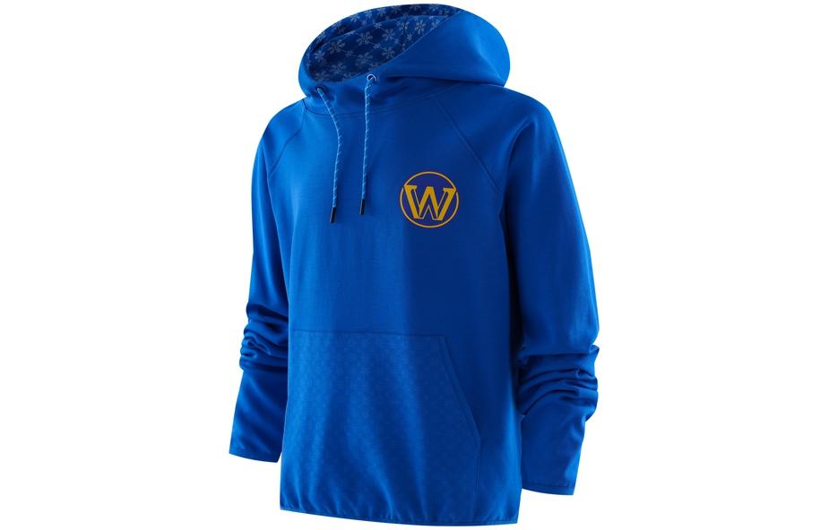 NBA Golden State Warriors Logo Hoodie Unisex Blue Long Sleeve Casual Wear F1APSP22HD11799GSW