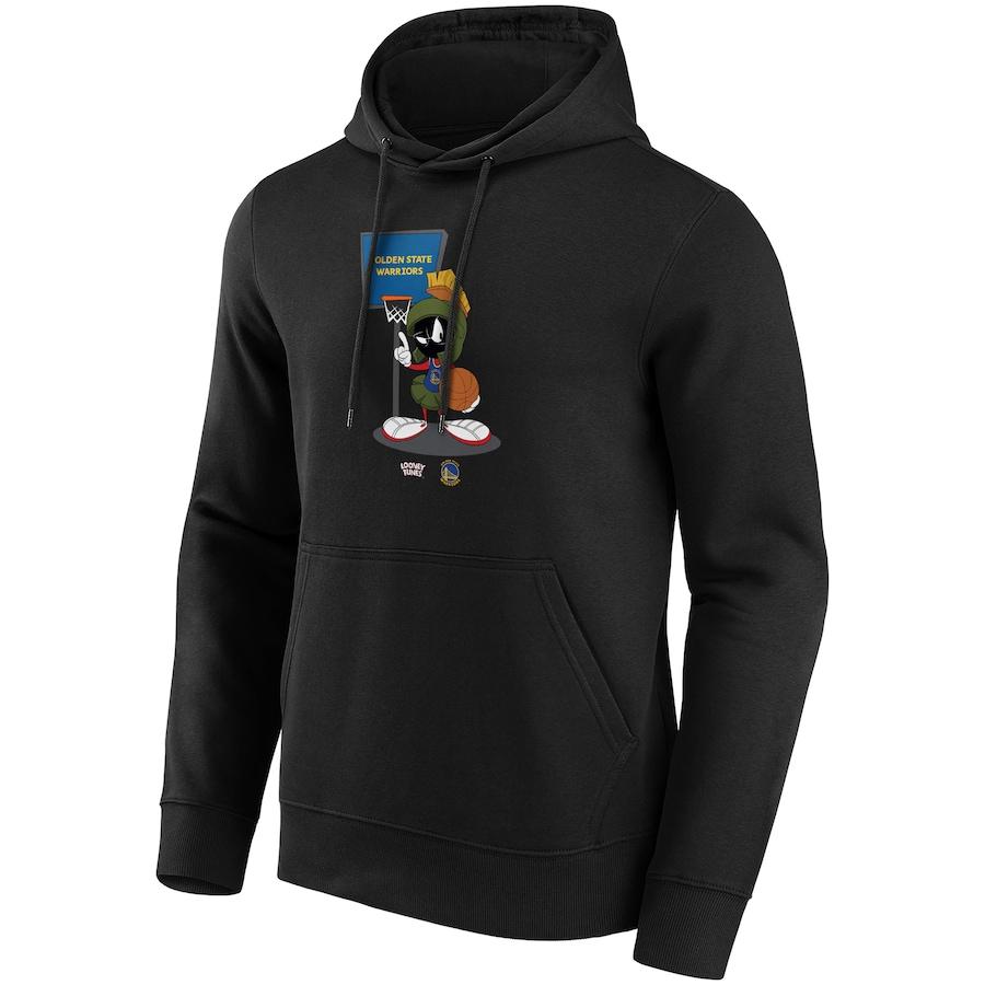 NBA Golden State Warriors Looney Tunes Marvin Hoodie Black Sportswear 13327515