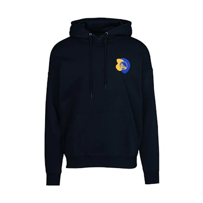 NBA Golden State Warriors Multicolor Logo Hoodie Black () LWAPHO22HD13524GSW
