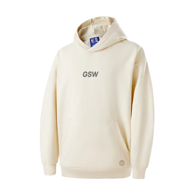 NBA Golden State Warriors Team Story Loose Hoodie Beige Unisex APHOD00159GSW12