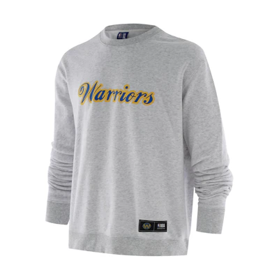 NBA Golden State Warriors Unisex Loose Fit Crewneck Sweatshirt F3APSP22HD11853GSW