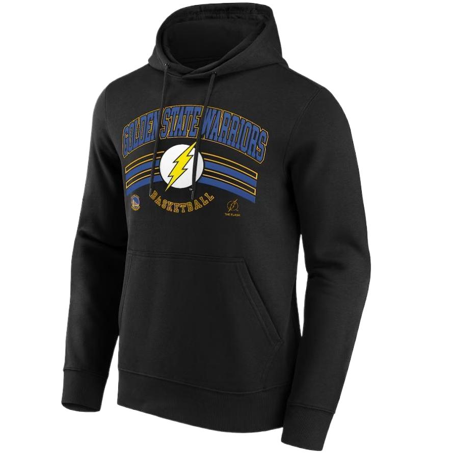 NBA Golden State Warriors The Flash Fanatics Hoodie Black Casual Pullover 14420485