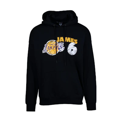 NBA Graffiti Series Los Angeles Lakers LeBron James Hoodie Black Casual LWAPHO22HD13342LAL