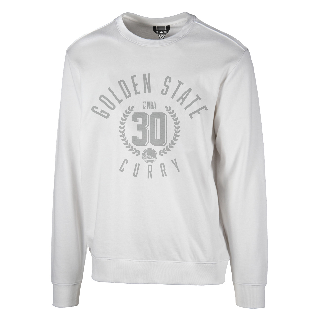 NBA Growth Series Golden State Warriors Stephen Curry White Loose-Fit Hoodie LWAPHO22CR13062GSW