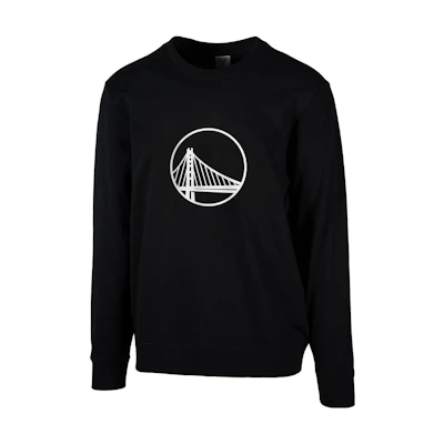NBA Heroes Series Klay Thompson Warriors #11 Black Crewneck Sweatshirt Men LWAPSP22CR12582GSW