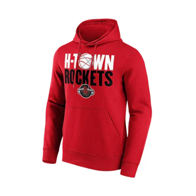 NBA Houston Rockets City Edition Logo Hoodie Red - 12089140