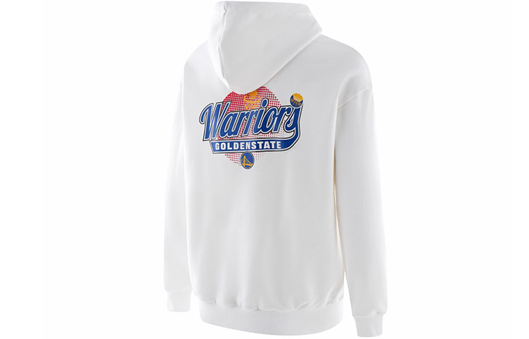 NBA ICON Golden State Warriors Graphic Hoodie Unisex White APHOD00033GSW26