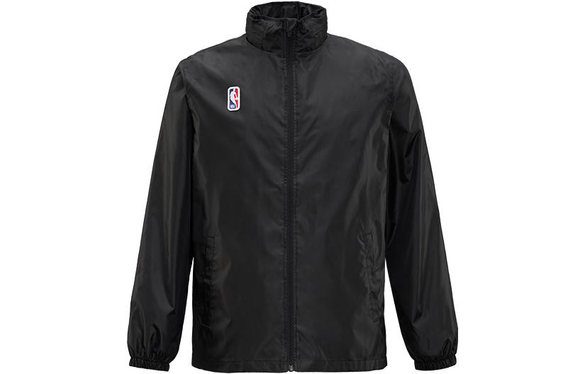 NBA ICON Series Logo Jacket Black - Lightweight Breathable Zipper Design APOTW00044NBA11