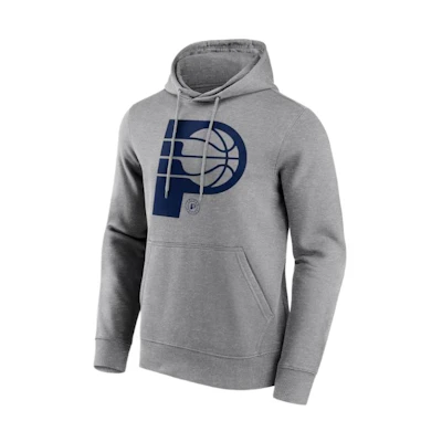 NBA Indiana Pacers Fanatics Logo Graphic Hoodie Gray 12088814