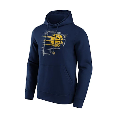 NBA Indiana Pacers Fanatics Splatter Print Hoodie Blue ( Casual Wear) 12088122