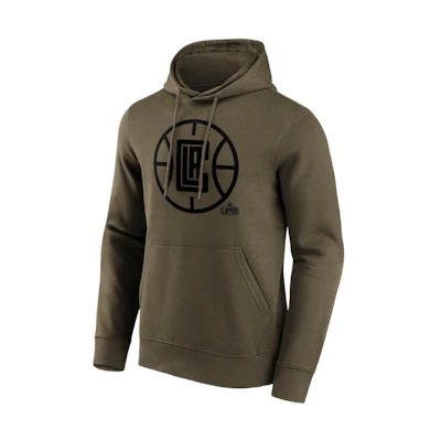 NBA LA Clippers Fanatics Green Hoodie Graphic Long Sleeve Sweatshirt 12087156