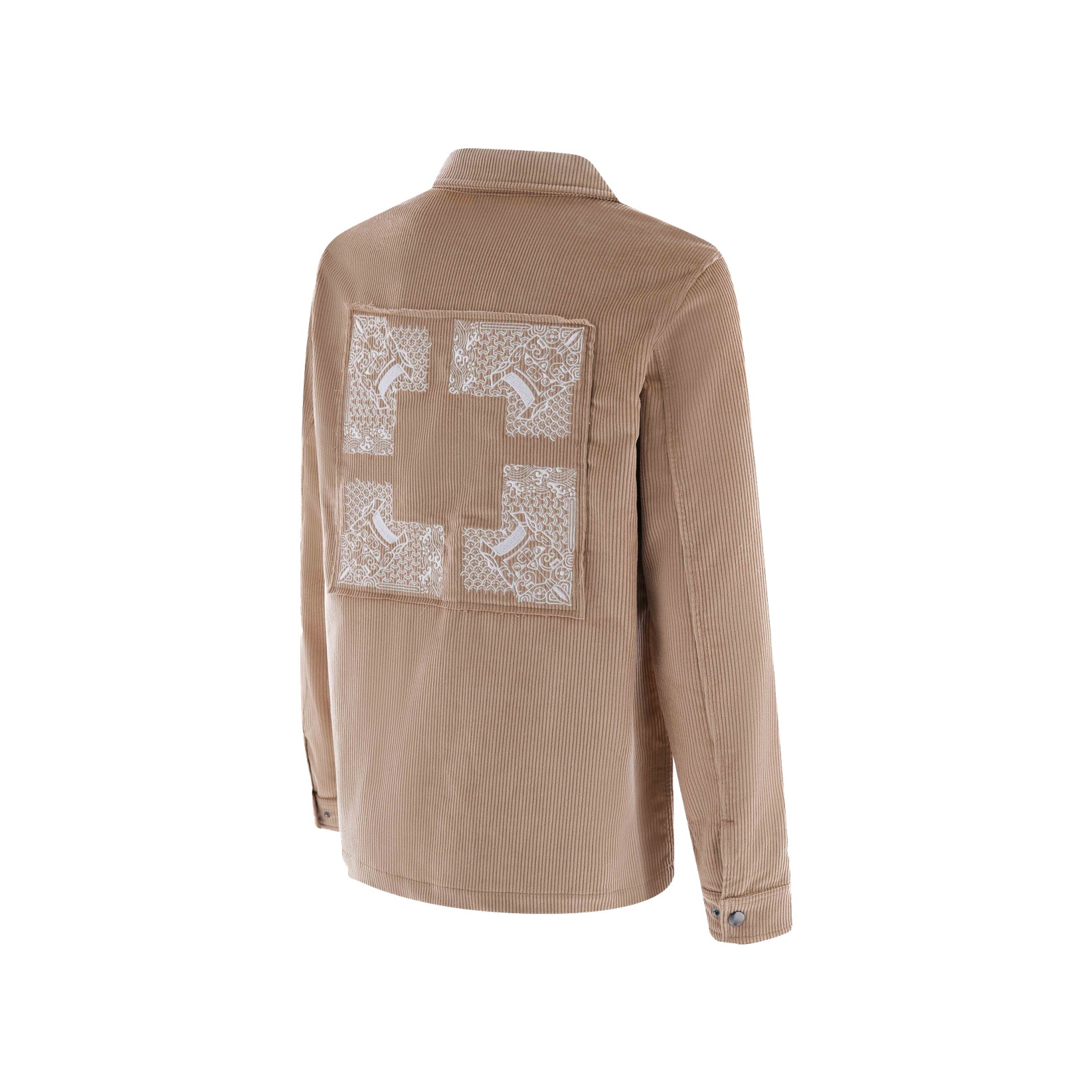 NBA Lakers Barbed Wire Embroidered Long Sleeve Jacket Earth Yellow Unisex APOTW00019LAL92