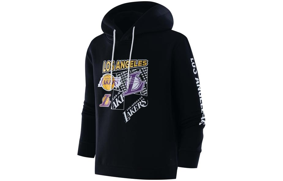 NBA Lakers Twilight Battle Graphic Hoodie Black Unisex F3APFA22HD13628LAL