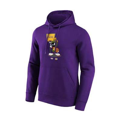 NBA Lakers Looney Tunes Marvin the Martian Deep Purple Hoodie Fashionable & Comfy 13327469