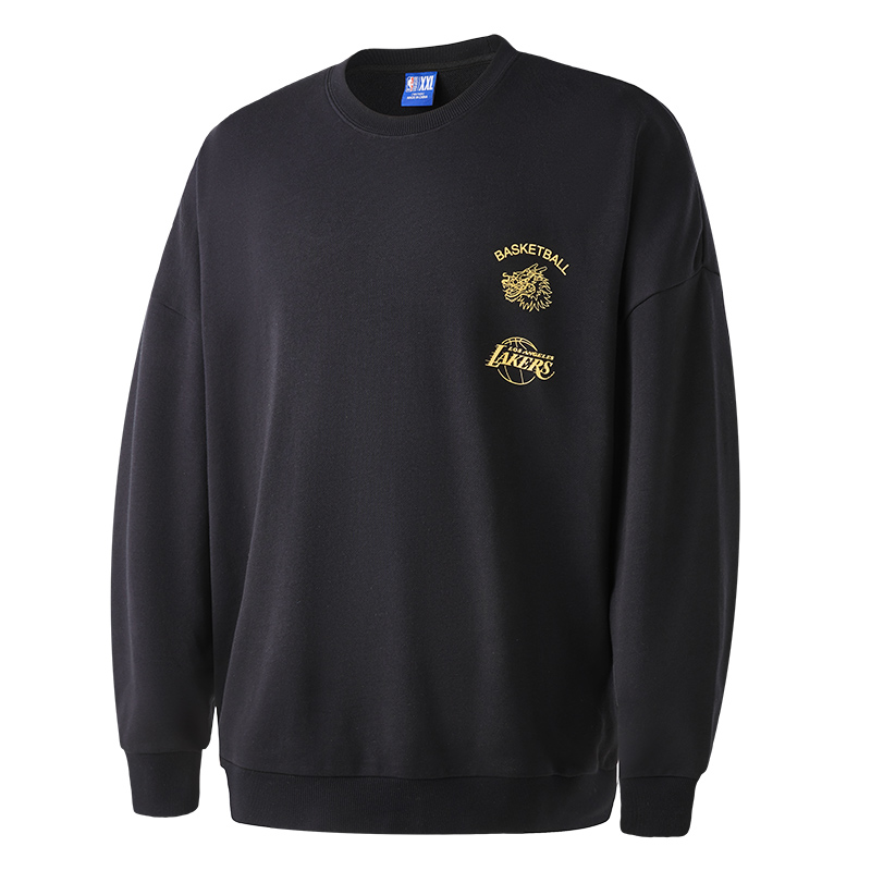 NBA Lakers Year of the Dragon Black Crewneck Sweatshirt Unisex Long Sleeve APCRE00522LAL01