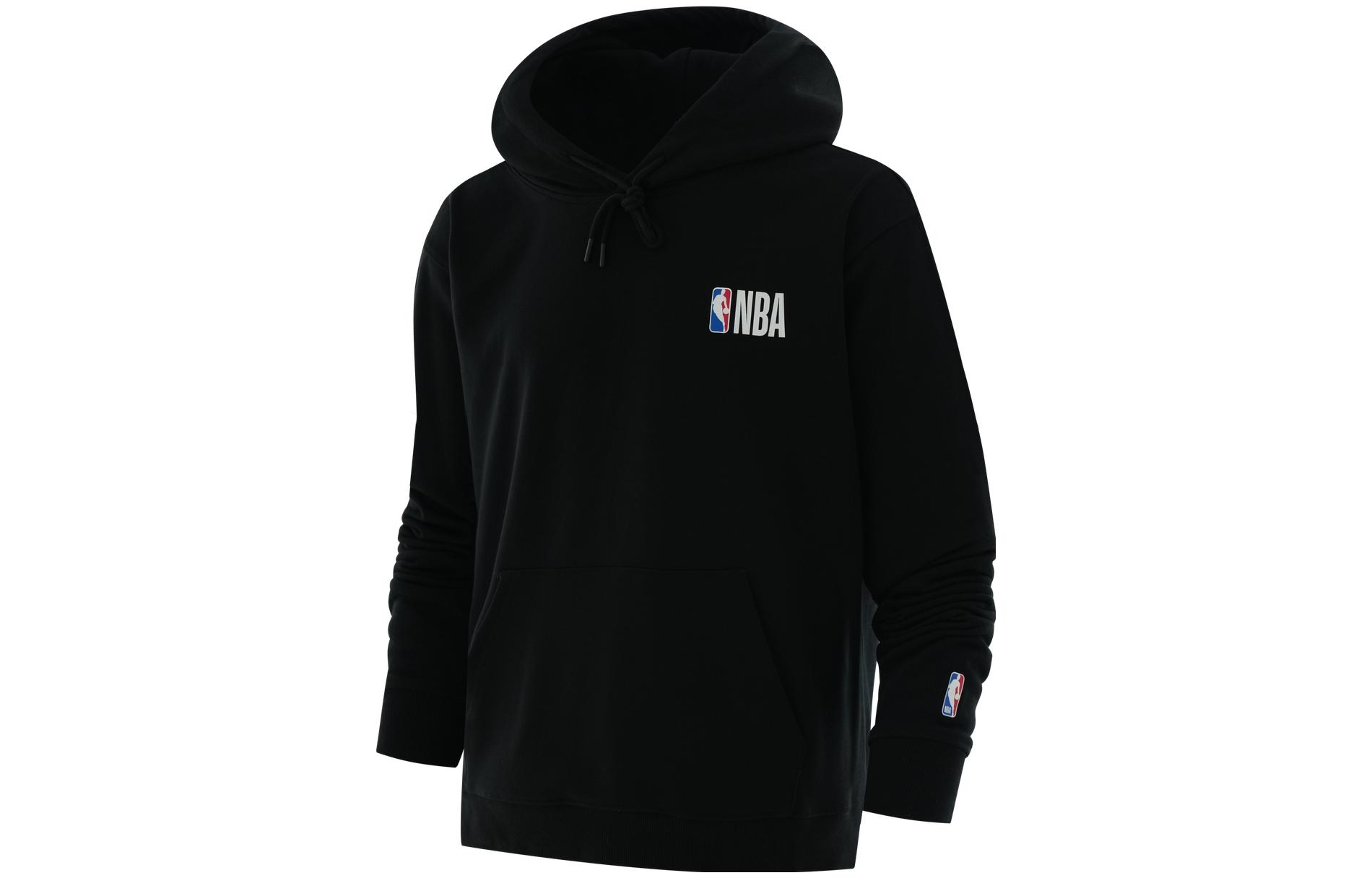 NBA League Casual Pullover Hoodie Midnight Black F3APFA22HD13686NBA