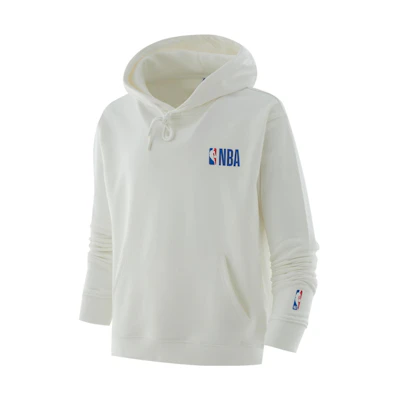 NBA League Team White Pullover Hoodie Casual Sportswear Long Sleeve F3APFA22HD13687NBA