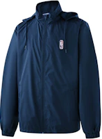 NBA Lightweight Water-Repellent Windbreaker Jacket Navy Blue APOTW00176NBA16 NBA Lightweight Water-Repellent Windbreaker Jacket Navy Blue APOTW00176NBA16