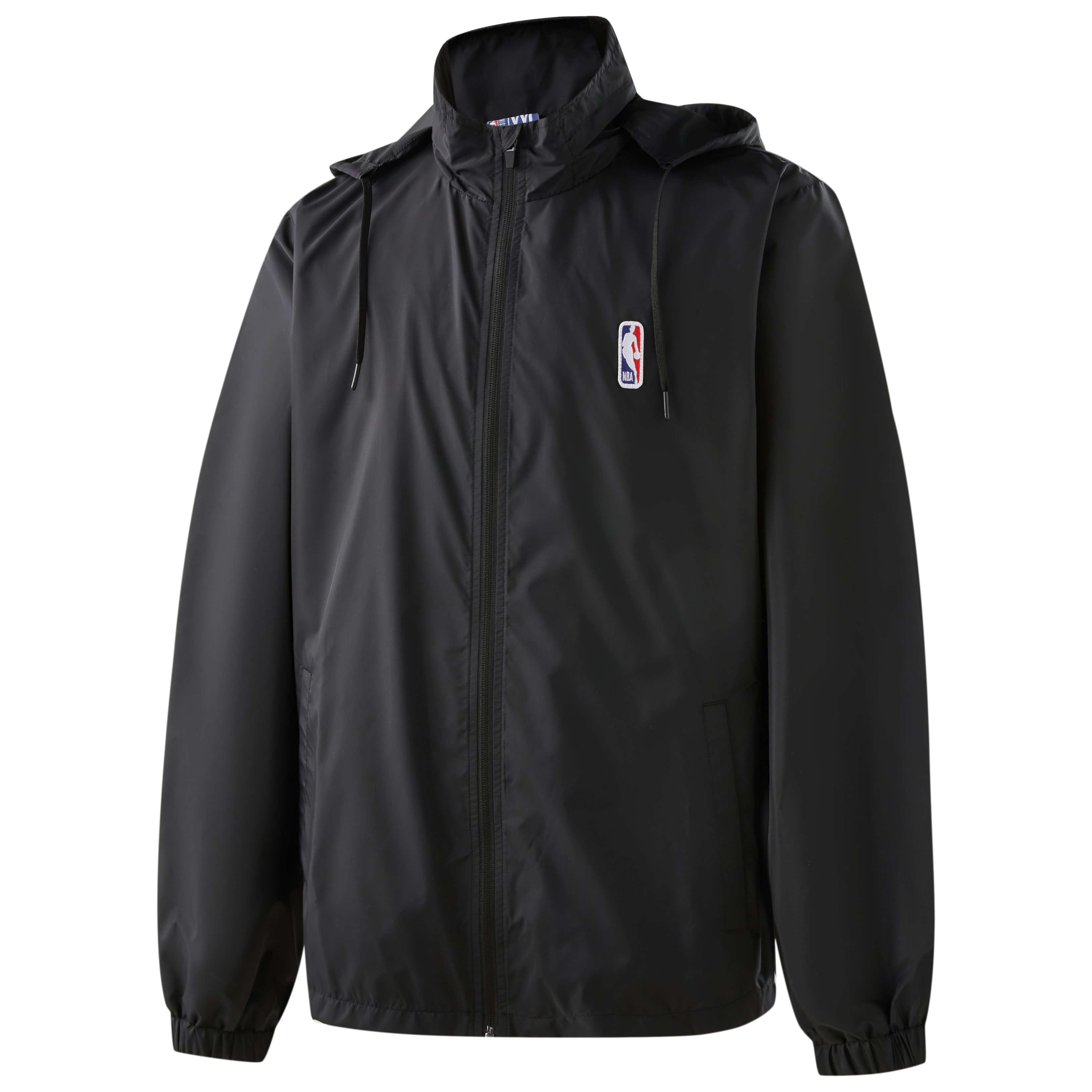 NBA Lightweight Water-Resistant Windbreaker Jacket - Black APOTW00176NBA01