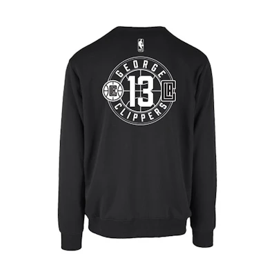 NBA Logo Series LA Clippers Paul George Black Crewneck Sweatshirt LWAPHO22CR13131LAC