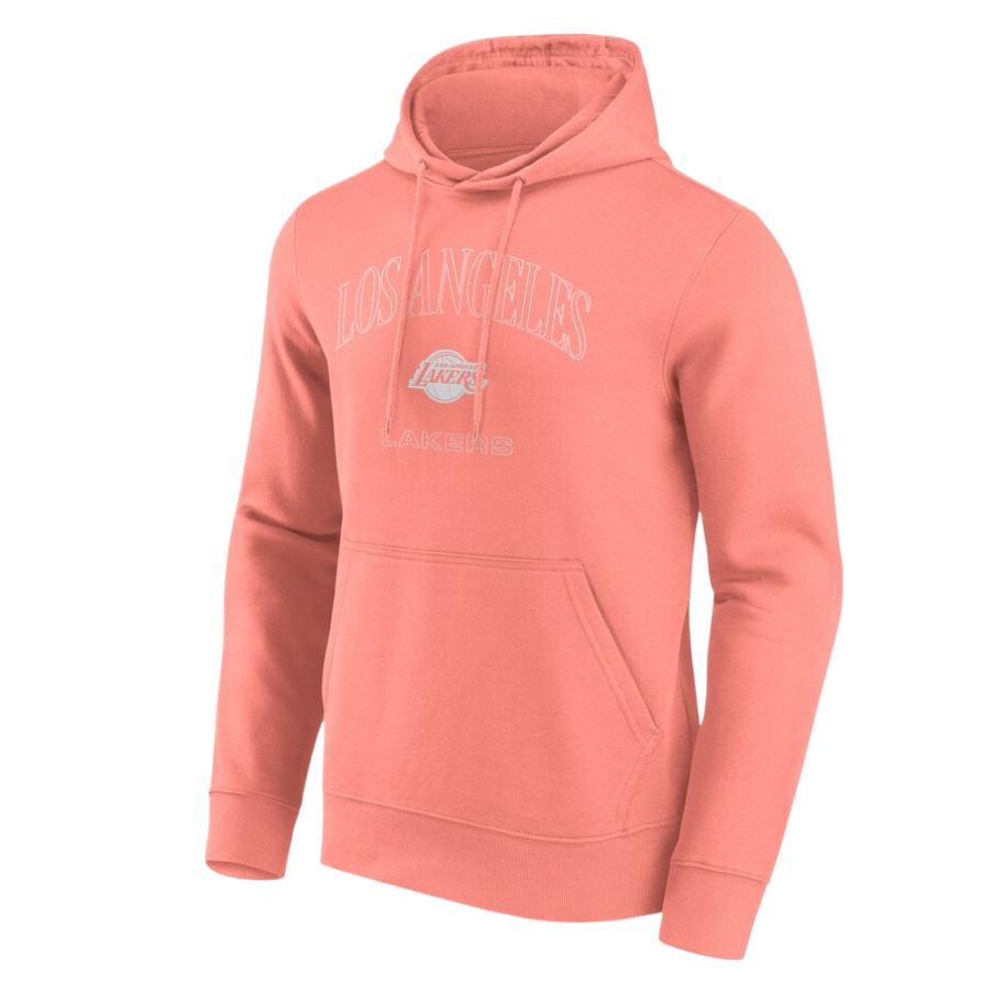 NBA Los Angeles Lakers Hoodie Letter Print Long-Sleeve Sweatshirt Pink 201956733