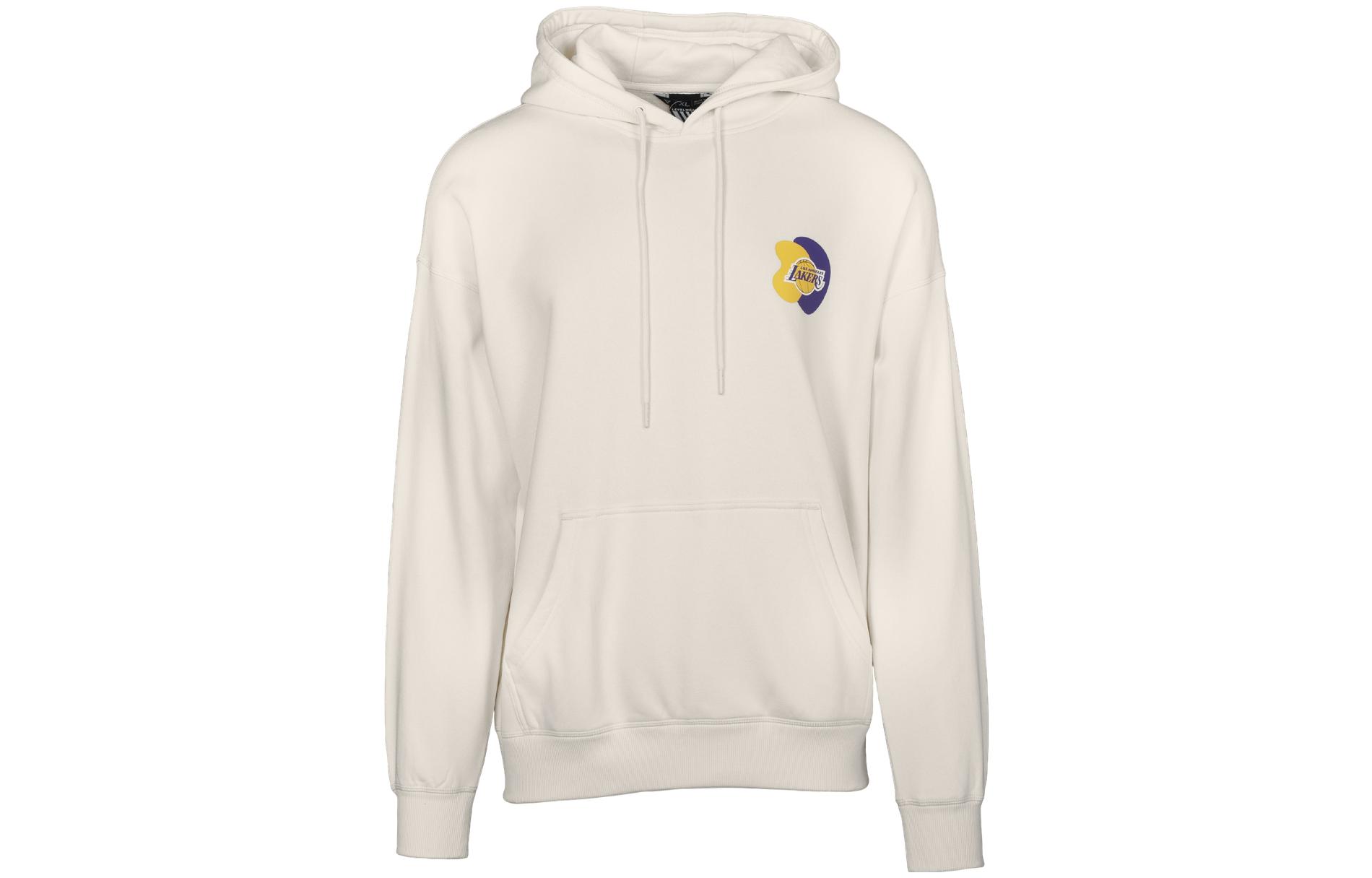 NBA Los Angeles Lakers LeBron James Beige Pullover Sweatshirt LWAPHO22HD13540LAL