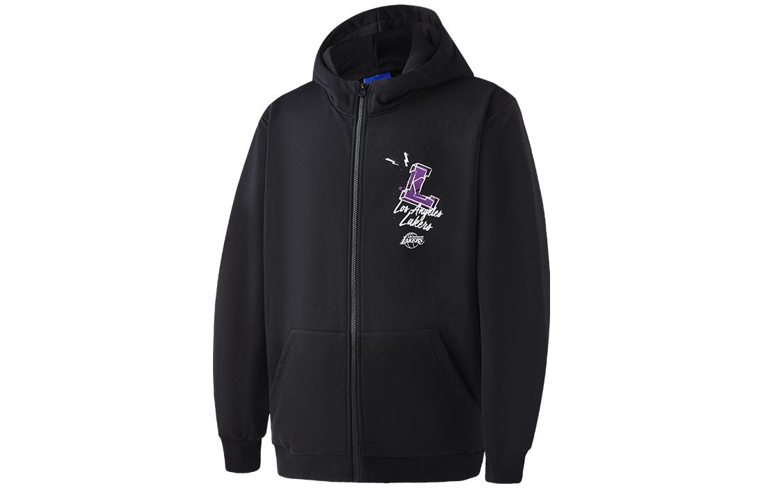 NBA Los Angeles Lakers Team Hoodie Unisex Casual Wear Black Long Sleeve APHOD00158LAL01
