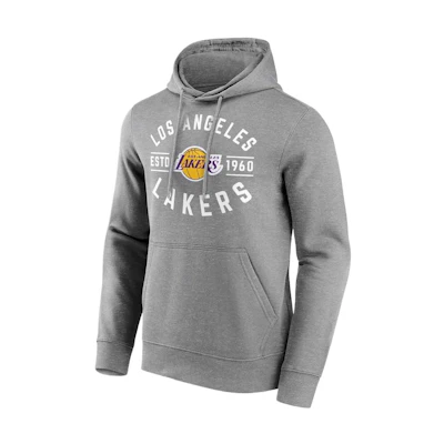 NBA Los Angeles Lakers True Classic Grey Hoodie - Soft, Breathable, Comfortable Menswear 12085873