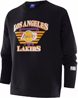 NBA Los Angeles Lakers Unisex Black Hoodie FCAPHO21CR11753LAL NBA Los Angeles Lakers Unisex Black Hoodie FCAPHO21CR11753LAL