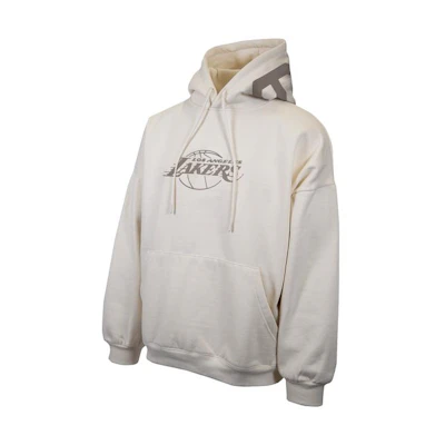 NBA Los Angeles Lakers White Fleece Hoodie Casual and Warm LWAPFW21HD10723LAL