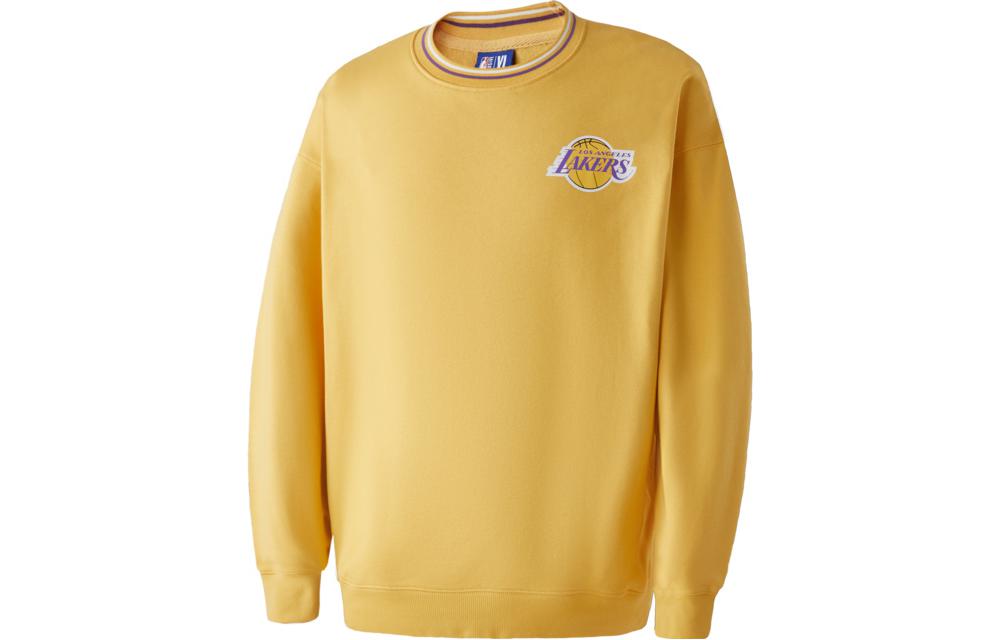 NBA Los Angeles Lakers Yellow Crewneck Sweatshirt for Men APCRE00078LAL05