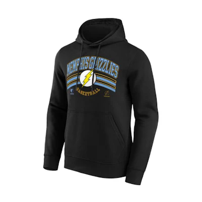 NBA Memphis Grizzlies DC The Flash Logo Hoodie Black Long Sleeve Pullover 14420476