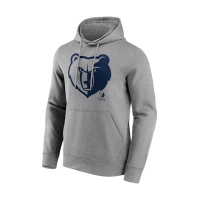 NBA Memphis Grizzlies Fanatics Mono Animal Logo Hoodie Grey 12088810