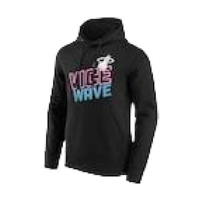 NBA Miami Heat Black Pullover Hoodie with Letter Print for Men 12089119