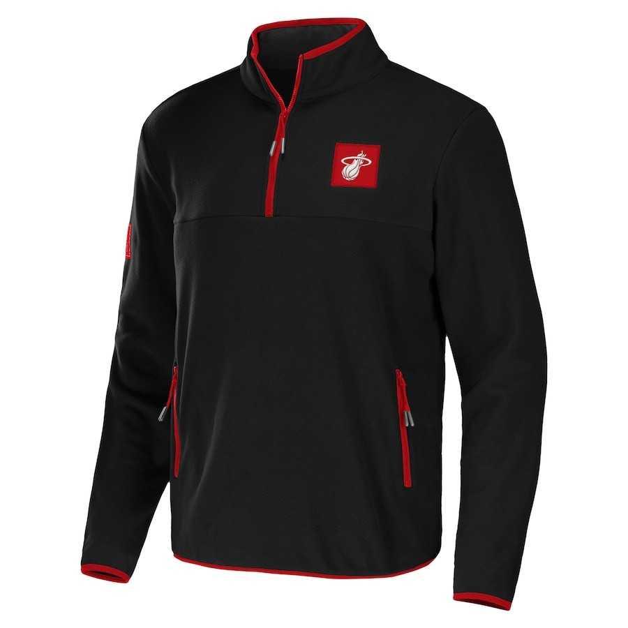 NBA Miami Heat Black Pullover Sweatshirt for Men - Soft, Warm & Comfortable 13300863