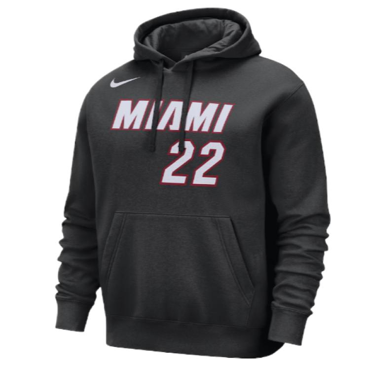 NBA Miami Heat Logo Hoodie Black - Casual Printed Sweatshirt 13374212