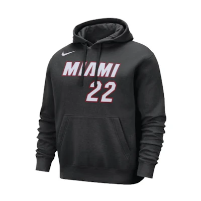 NBA Miami Heat Logo Hoodie Black - Casual Printed Sweatshirt 13374212