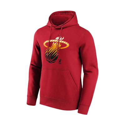 NBA Miami Heat Red Hoodie Long Sleeve Sweatshirt 12085639
