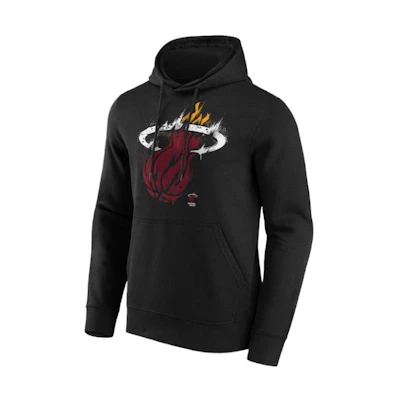 NBA Miami Heat Splash Graphic Pullover Hoodie Black 12088174