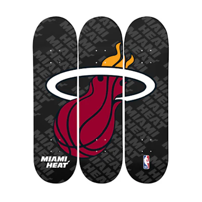 NBA Miami Heats Skateboard Deck