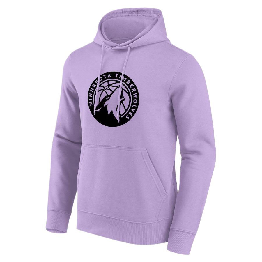 NBA Minnesota Timberwolves Fanatics Mono Logo Hoodie Purple - 200360810